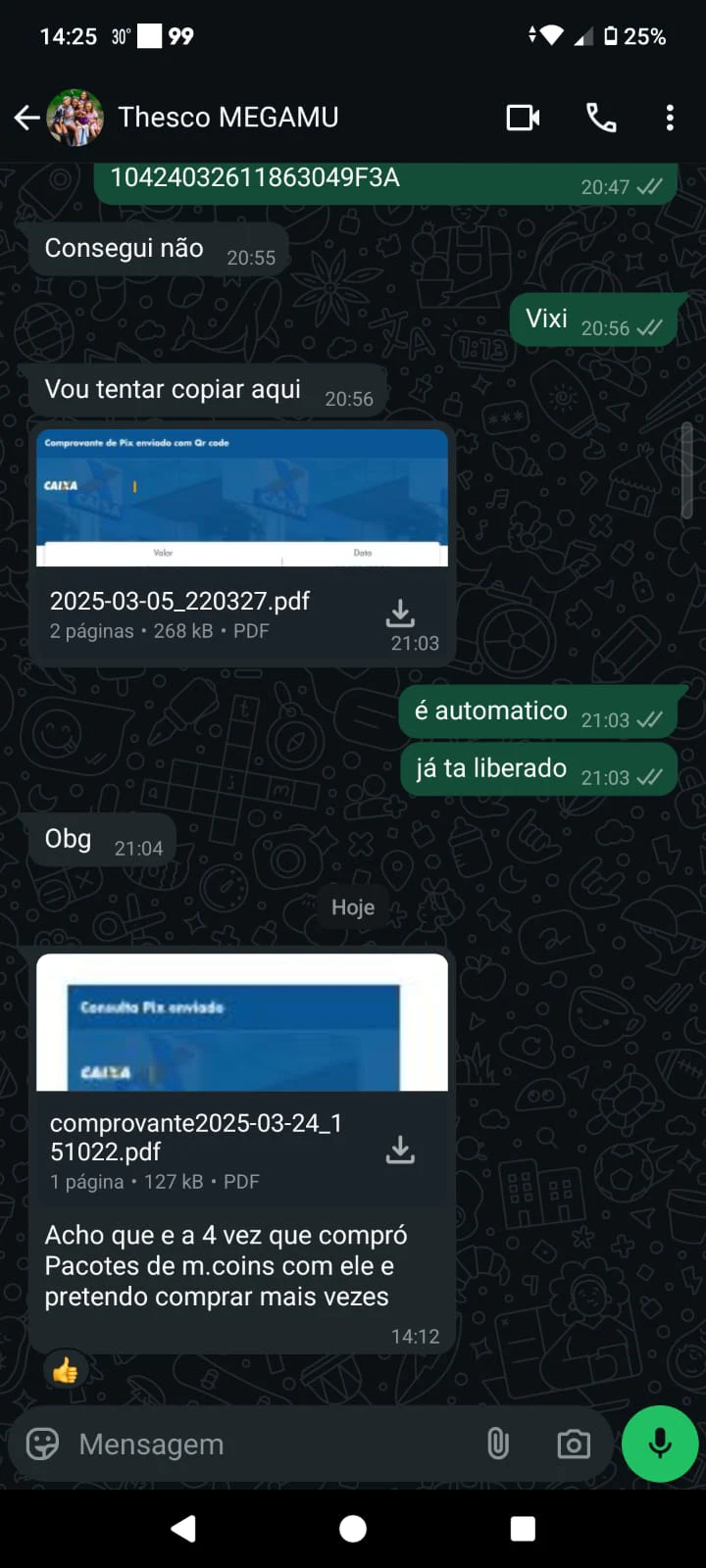 Depoimento de Thesco