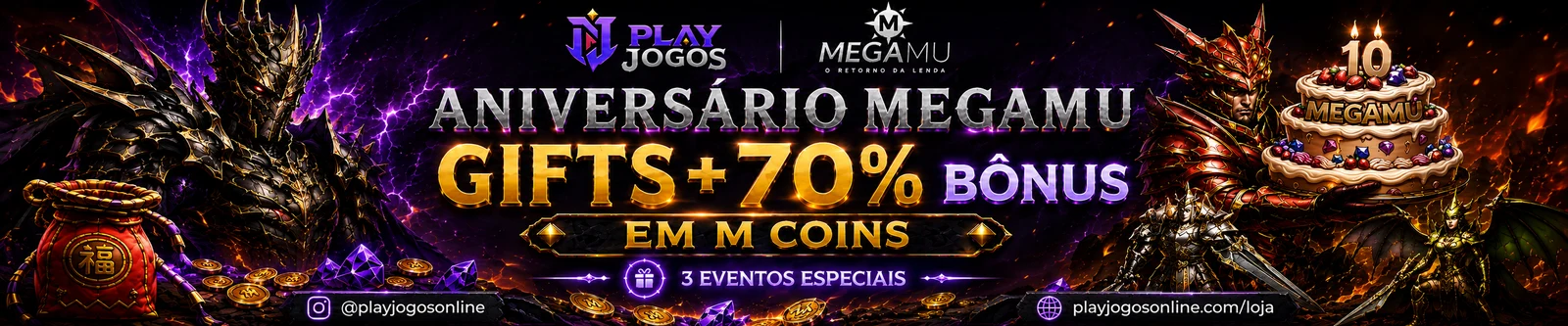 ANIVERSÁRIO DO MEGAMU
