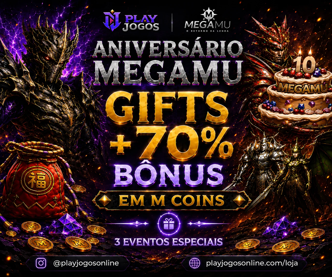 ANIVERSÁRIO DO MEGAMU