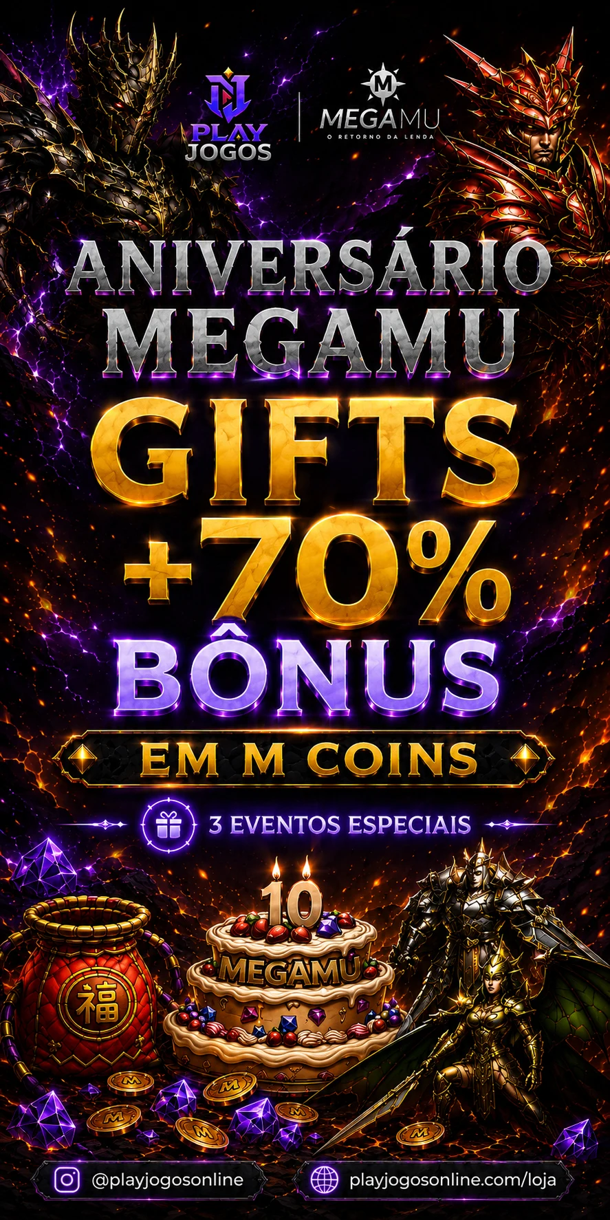 ANIVERSÁRIO DO MEGAMU
